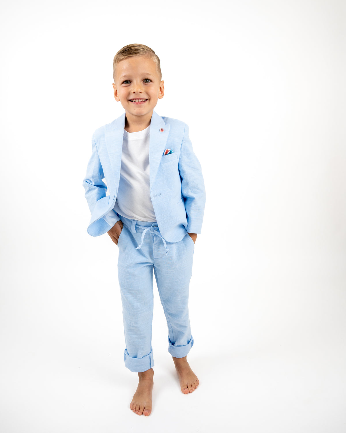 Boys' 3-piece suit 4017 — detail