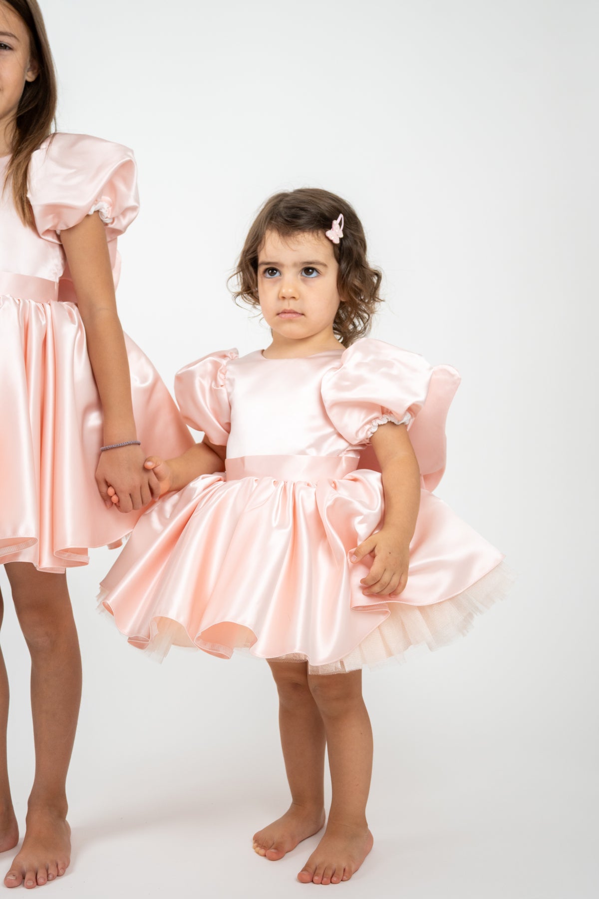 Exclusive Butterfly dress — pink detail