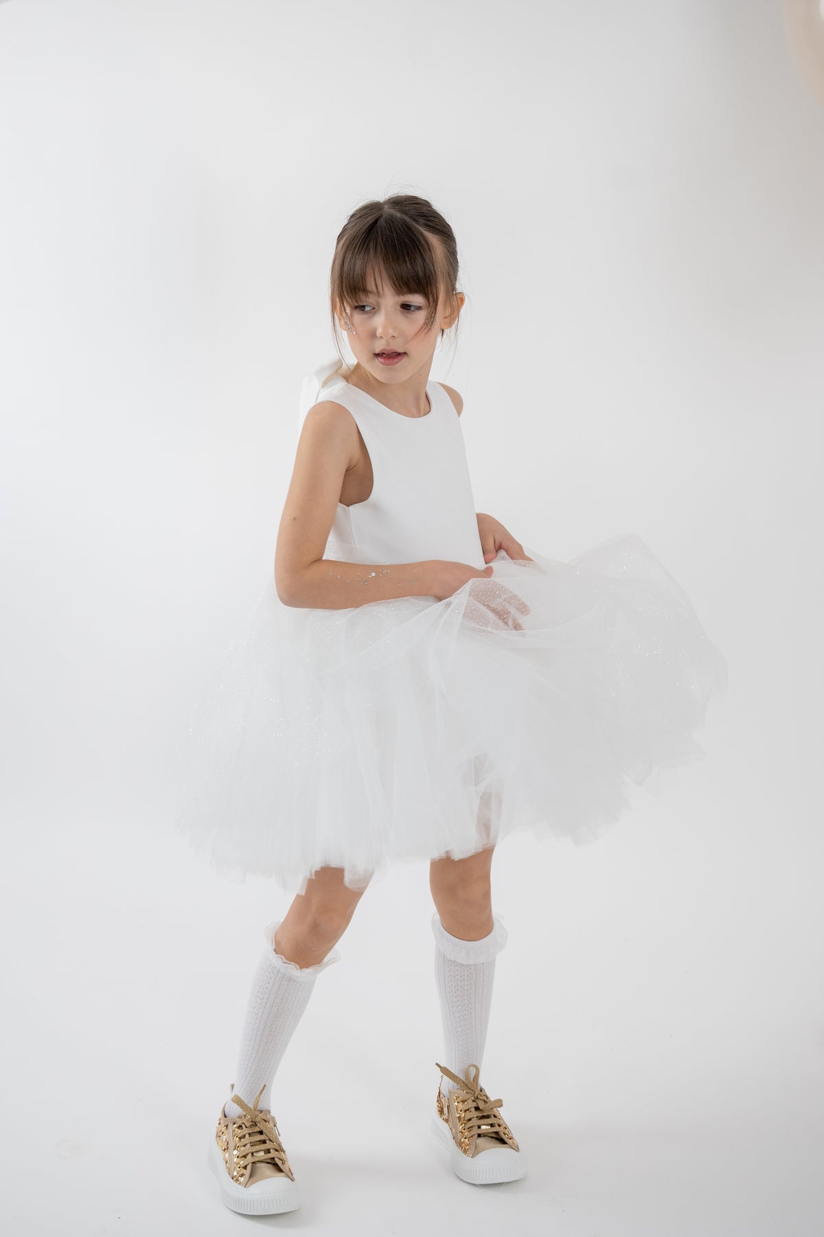 Pixie Dust dress — white detail