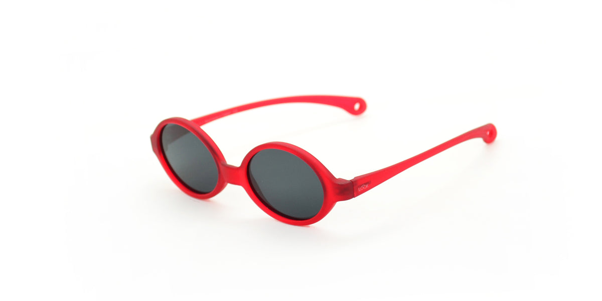 Boo kids' sunglasses - Matte jelly red