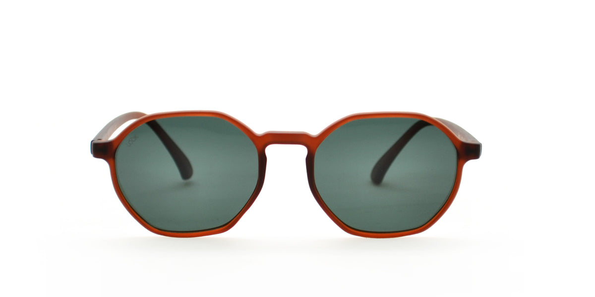 Genius kids' sunglasses - Matte jelly brown