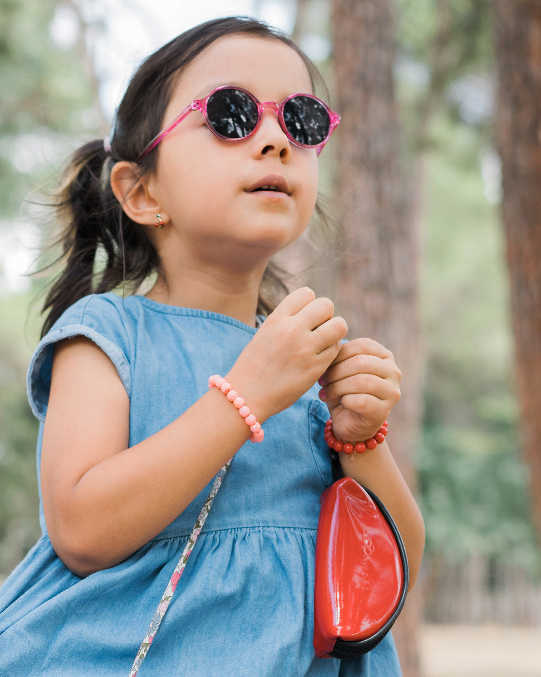 Will kids' sunglasses - Jelly pink