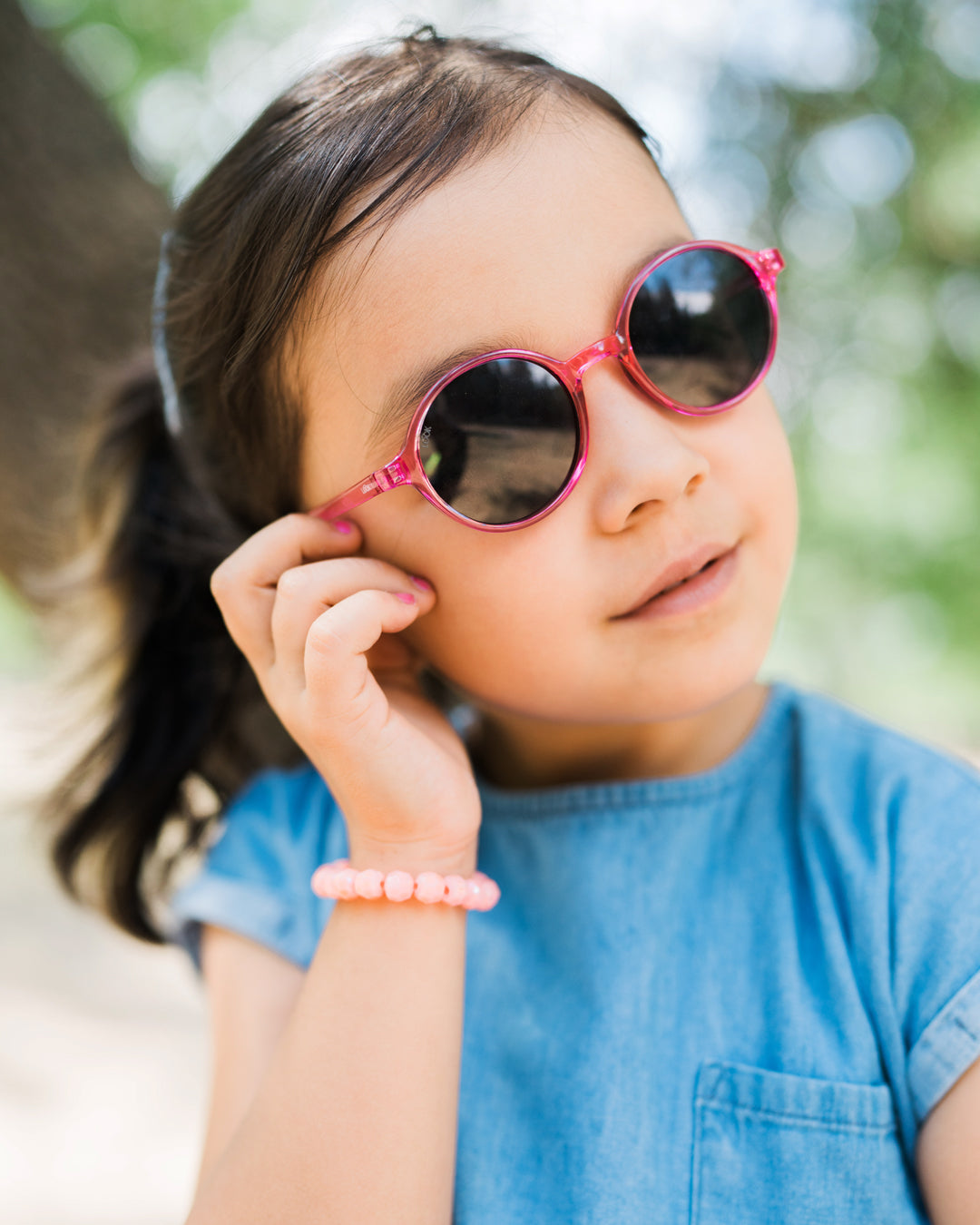 Will kids' sunglasses - Jelly pink