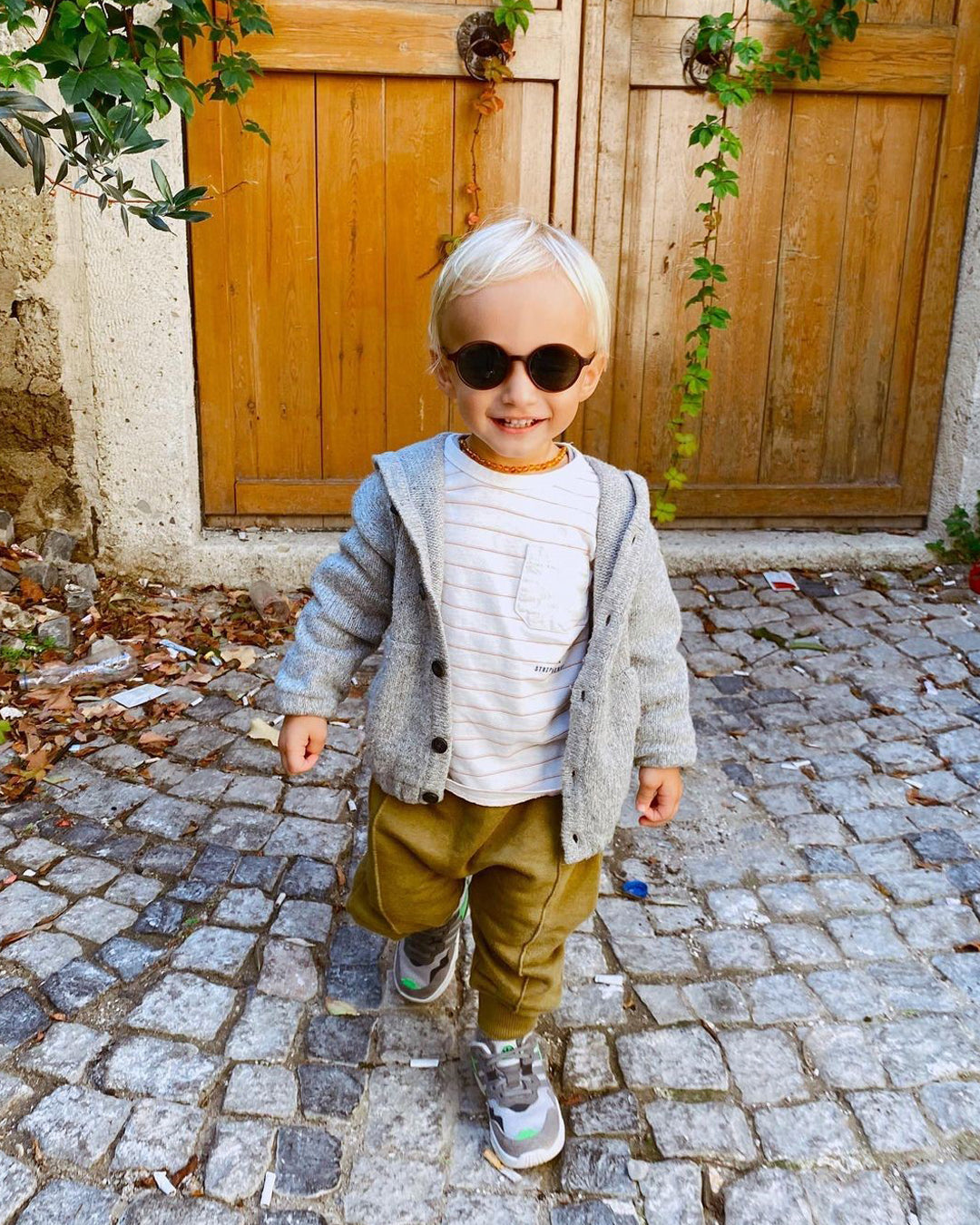 Will kids' sunglasses - Matte jelly brown
