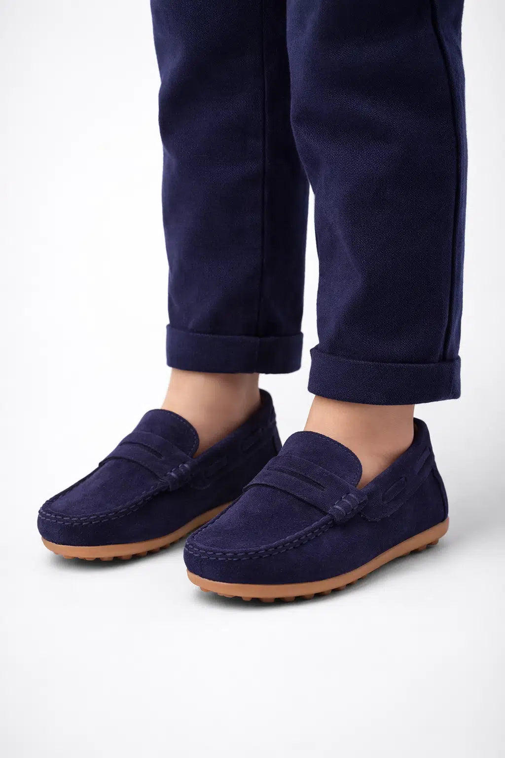 Moccasins — Boys' Genuine Leather Shoes