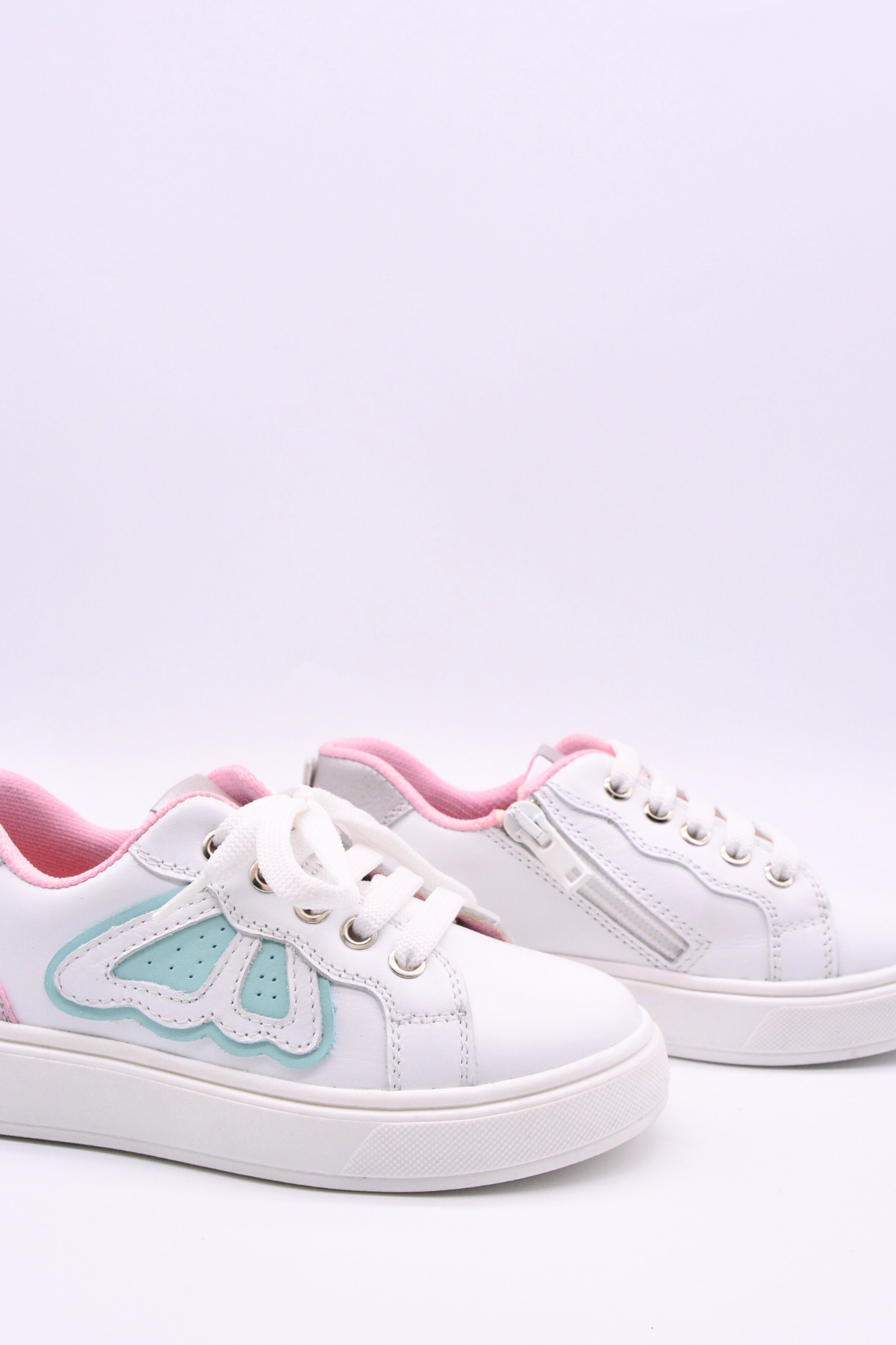 Maria — Girls' Genuine Leather Sneakers