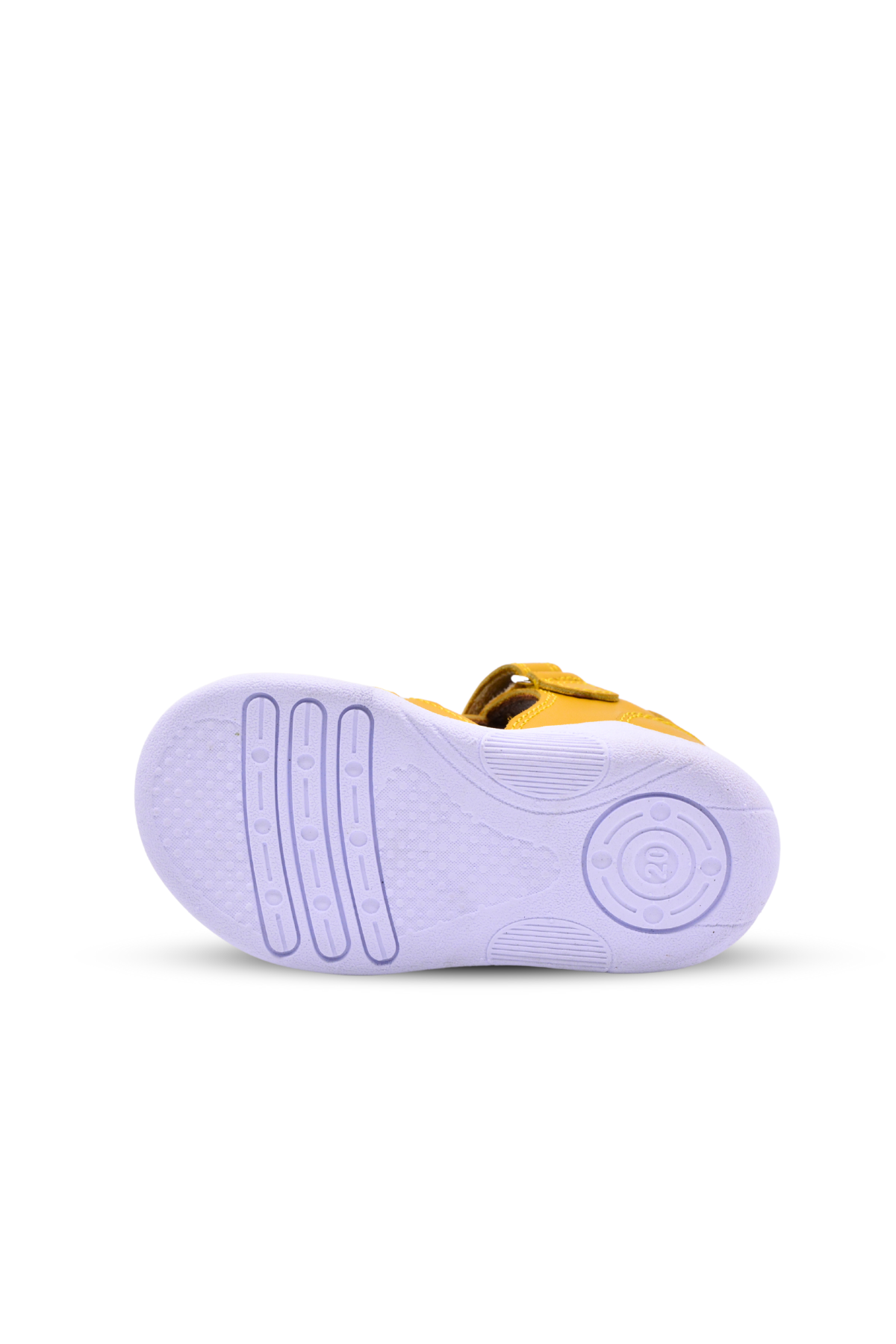 Winco girls' leather sandals – Yellow