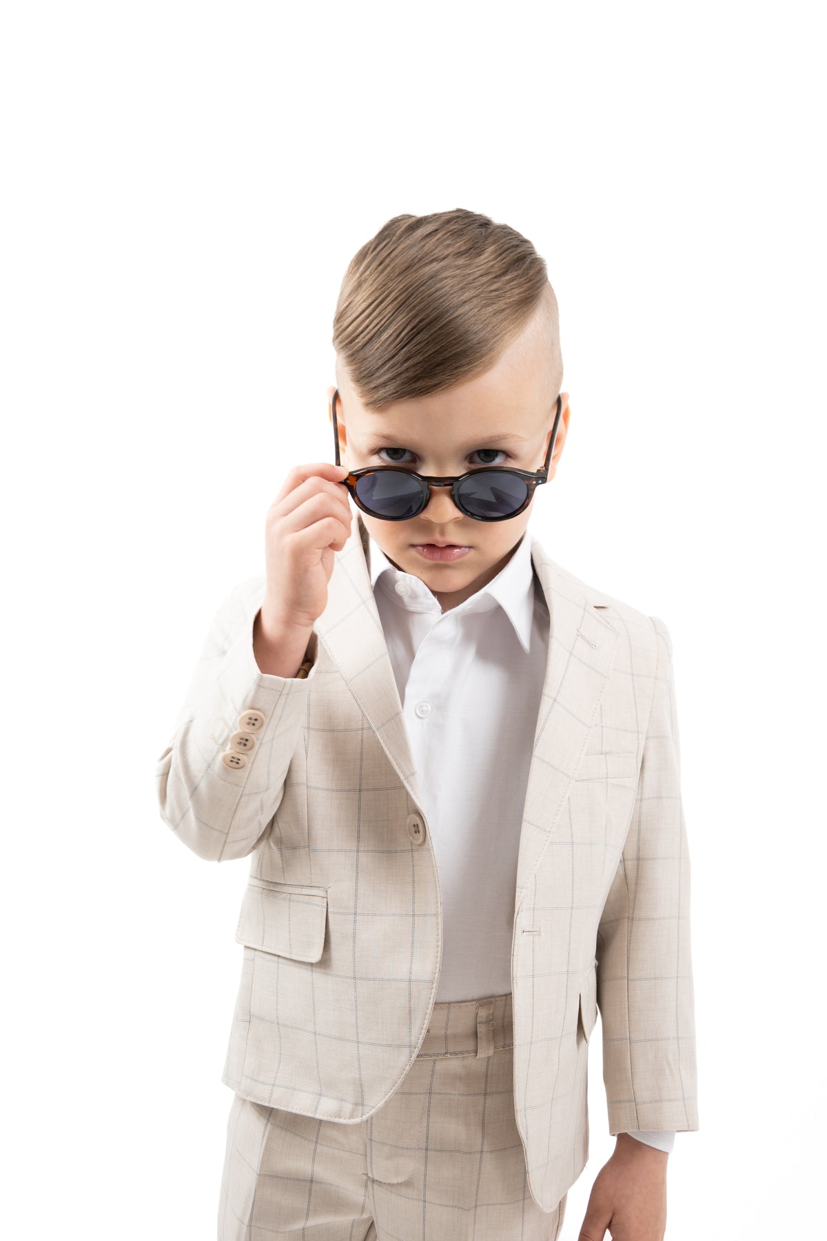 Boys' 2-piece formal suit 4007 — detail
