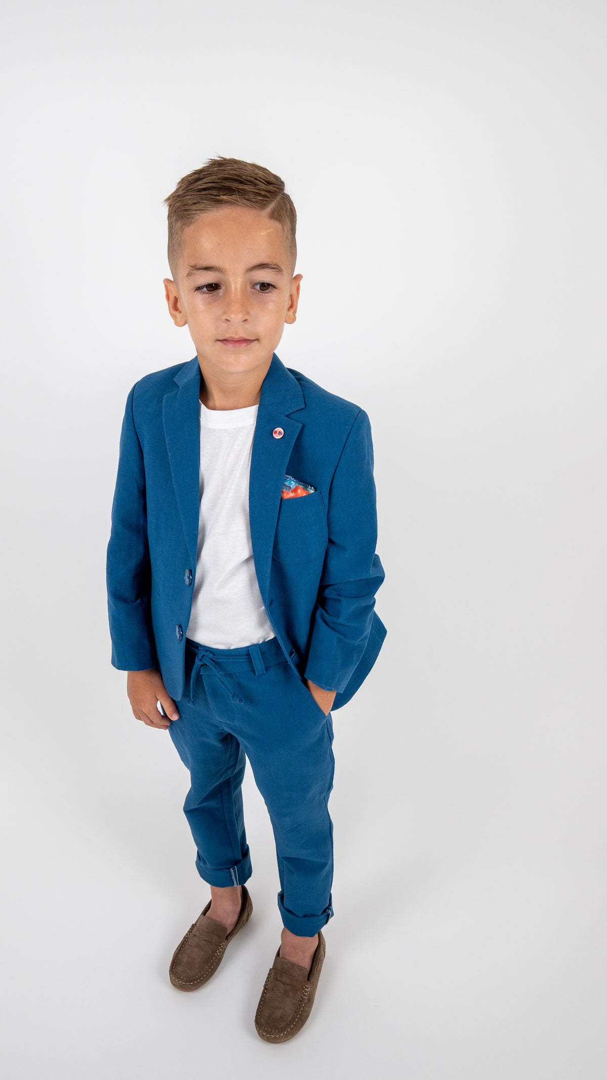 Boys' 3-piece suit with T-shirt 4018