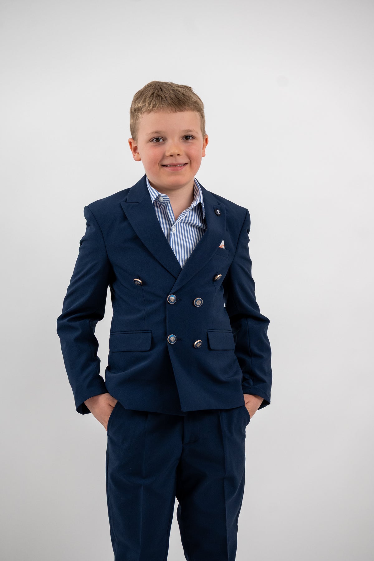 Boys' 3-piece suit with shirt 4020