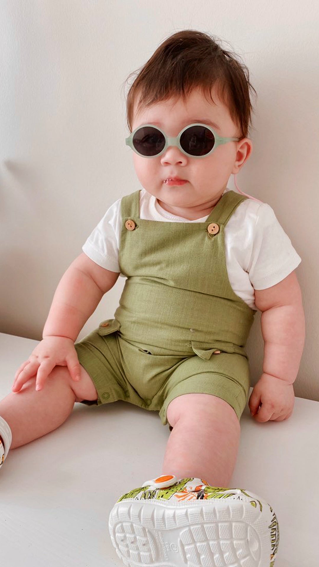 Boo kids' sunglasses - Matte mint