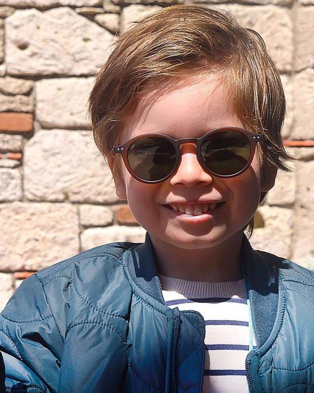 Fox kids' sunglasses - Jelly brown