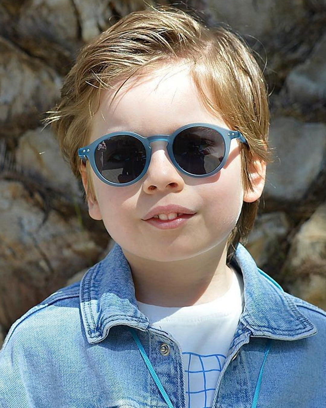 Fox kids' sunglasses - Matte indigo