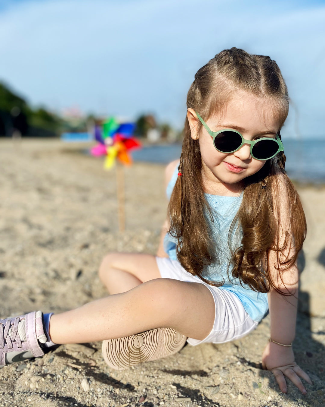 Will kids' sunglasses - Matte mint