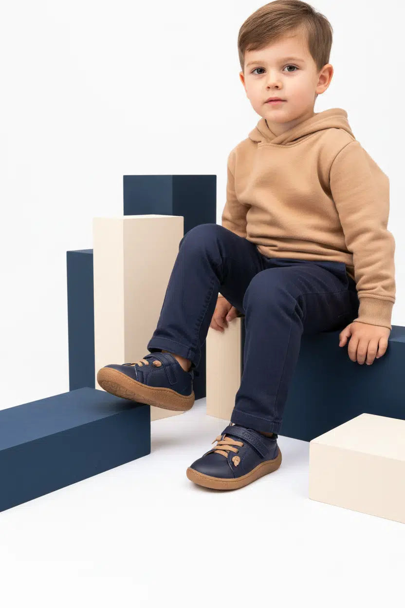 Barefoot — Boys' Genuine Leather First-Step Shoes