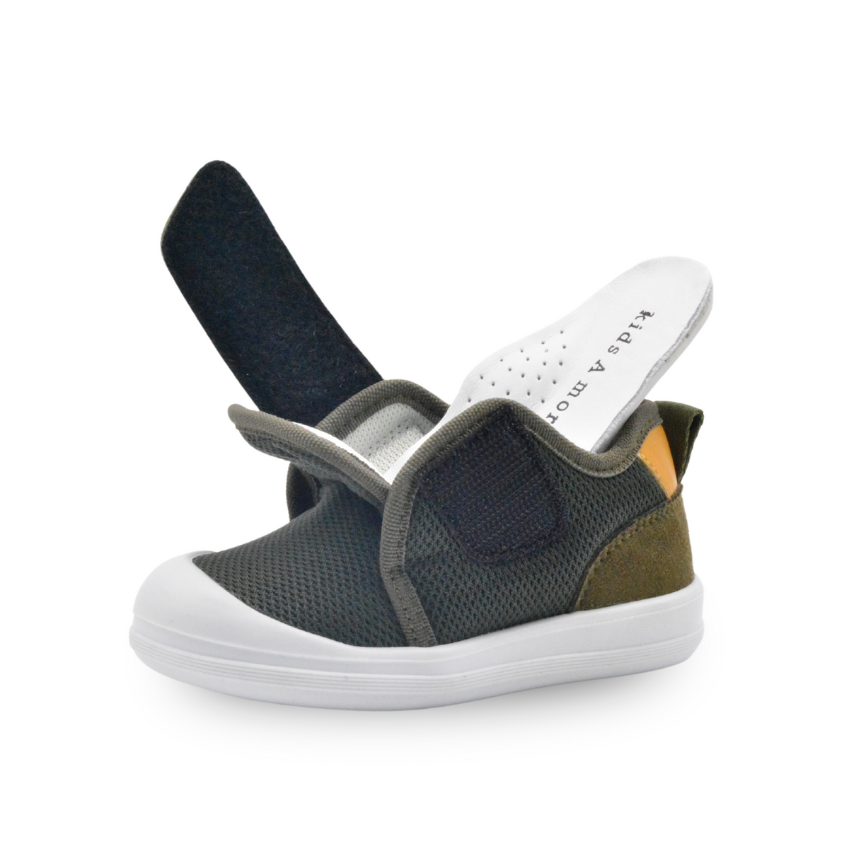 Hugo — Boys' Air-Mesh & Leather Sneakers