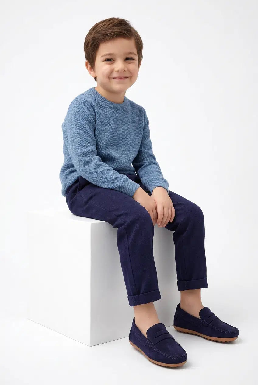 Moccasins — Boys' Genuine Leather Shoes