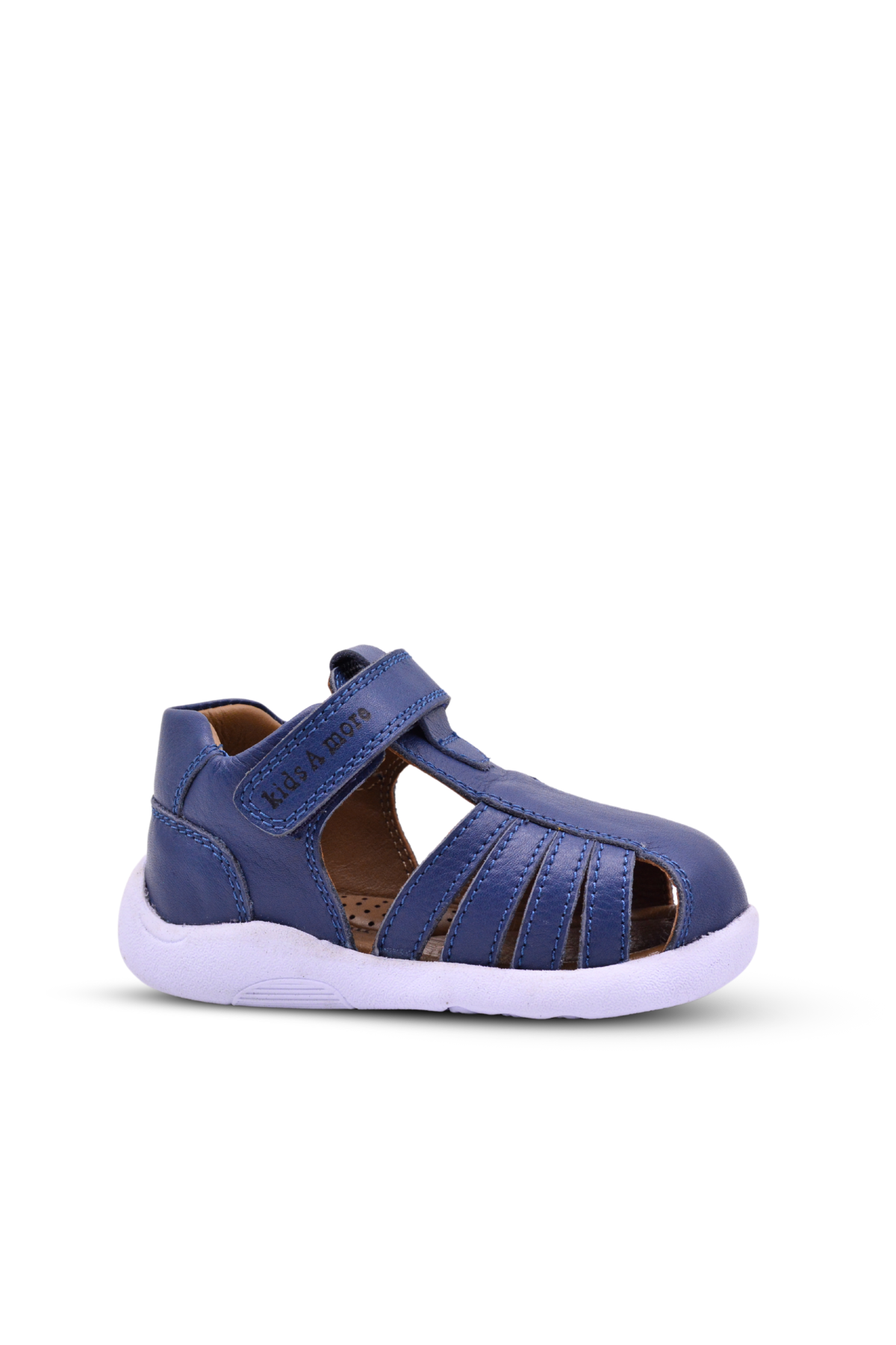 Winco boys' leather sandals — denim