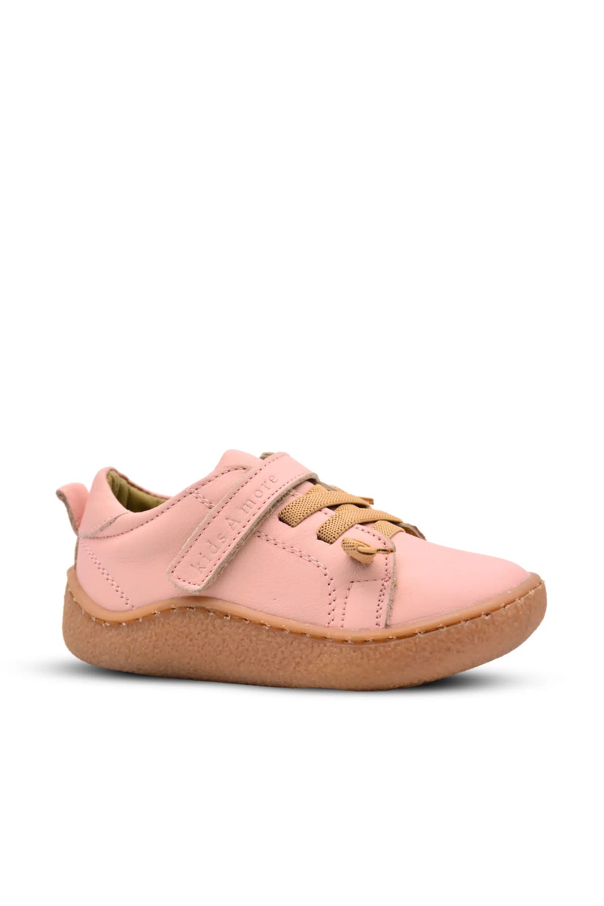 Barefoot girls' leather shoes — pink