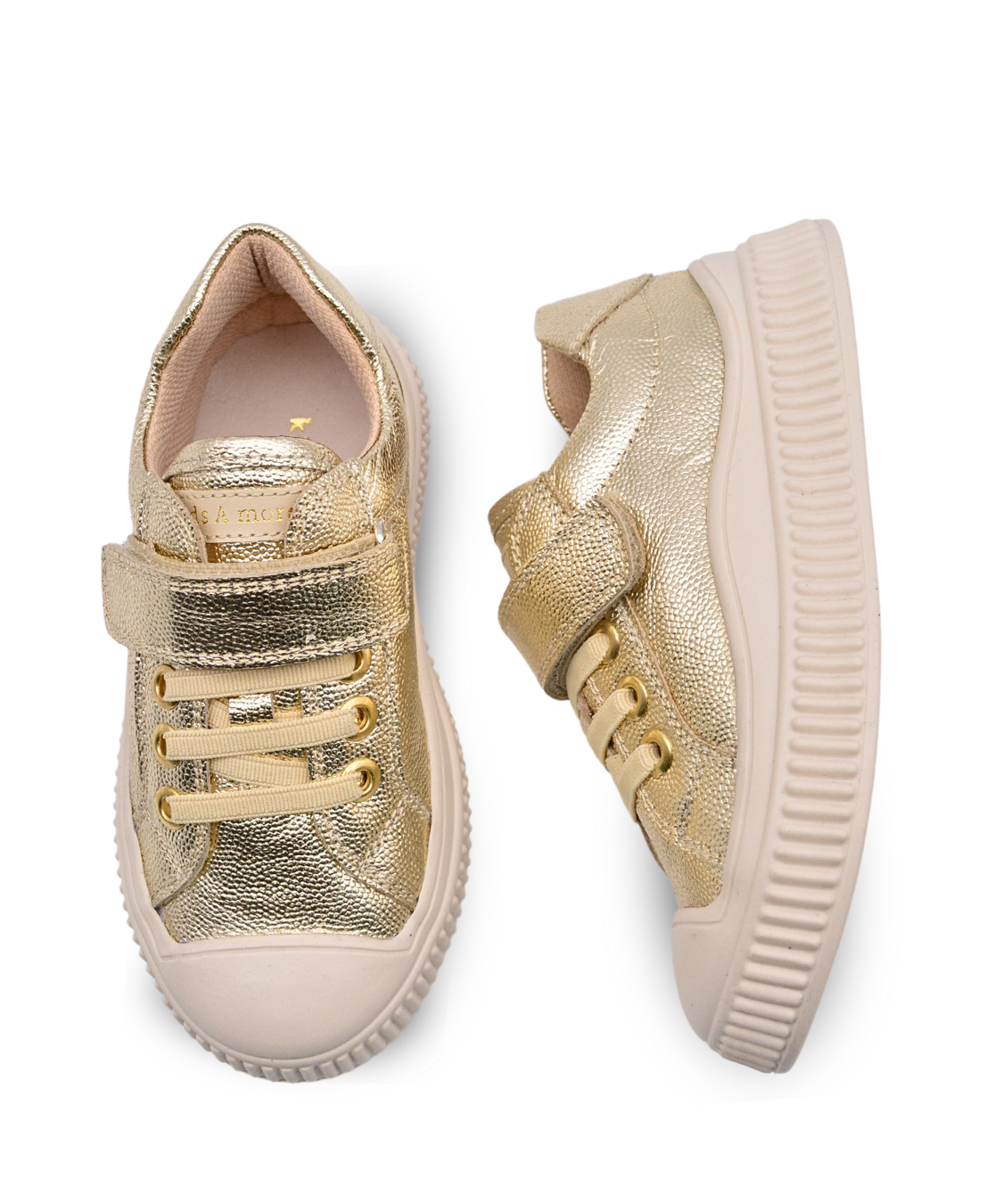 Blair — Girls' Genuine Leather Sneakers